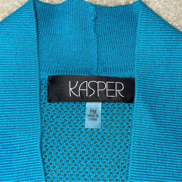 Kasper open 3/4 sleeve cardigan - Picture 2 of 8